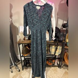 Hinge Women’s Knit Quarter Sleeve Dress NWOT